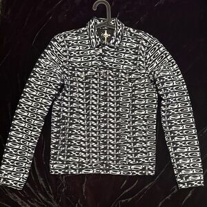 Deadstock SEX? Lip Service trucker denim jacket. 🖤🤍